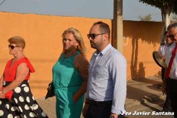 El Caracol despide sus fiestas con procesión y espectáculo musical (Foto Francisco Javier Santana)
